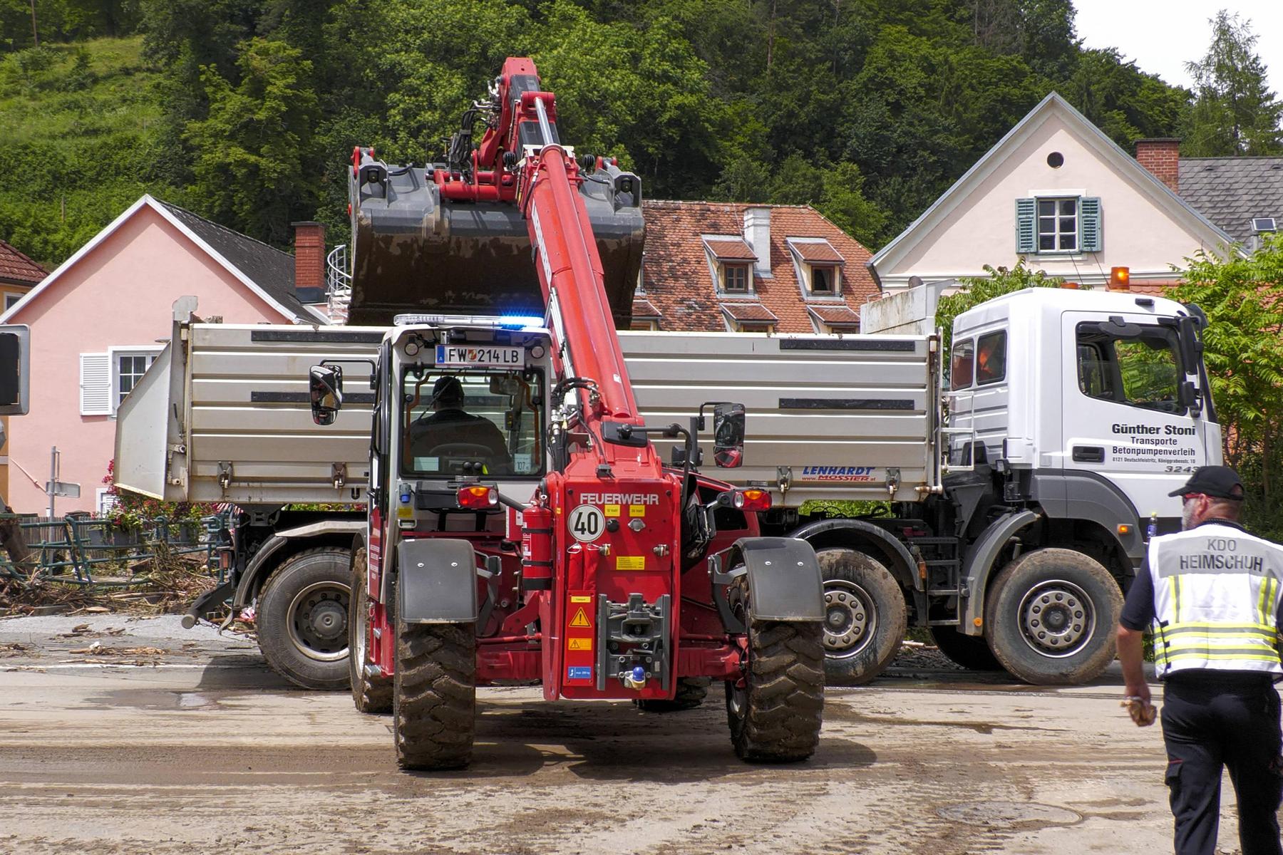 Wegen Unwetter: Steirische Feuerwehren: 25 Millionen Euro für neues Gerät