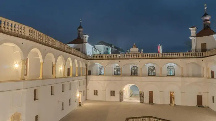 Am Samstag fand im Schloss Herberstein die Vollmond-Abendführung statt