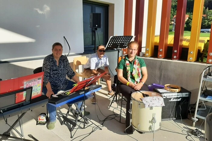 Musikalische Umrahmung gab es auch.