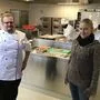 Karl Feyrer, Küchenchef im Kurhaus Bad Gleichenberg, und Renate Posch, die die Fachausbildung durchlaufen hat