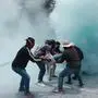 Demonstranten stürmten das Bildungsministerium