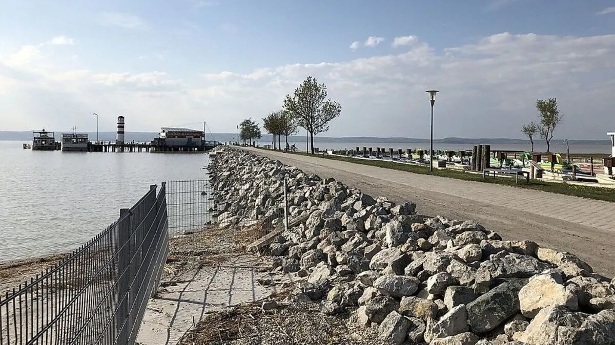 Trockenheit am Neusiedler See