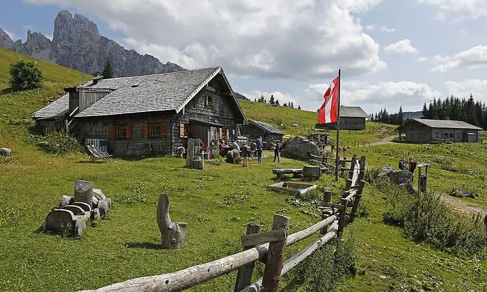 Zwischenstopp auf der Stuhlalm
