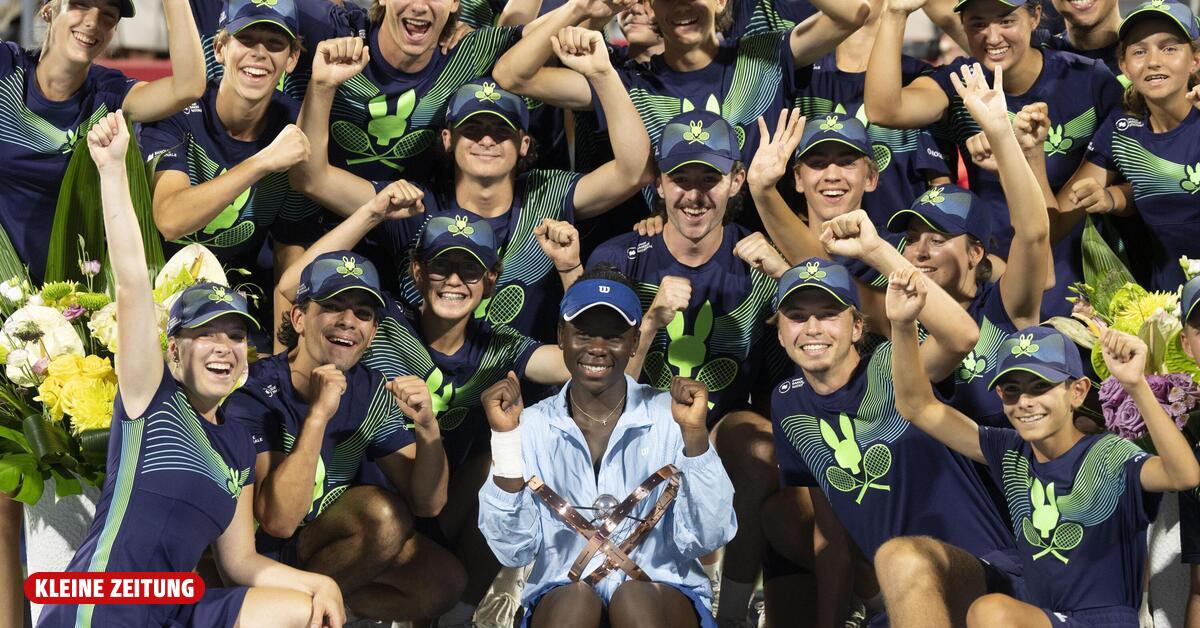 Sieg in Montreal: Victoria Mboko, der Frontstern im Tennishimmel