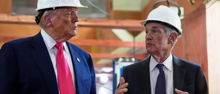 Widersacher: US-Präsident Donald Trump und Fed-Chef Jerome Powell