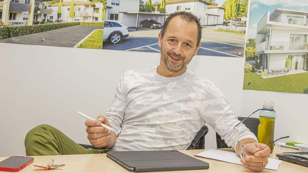 Christian Nageler ist seit 20 Jahren in der Immobilienbranche in Villach