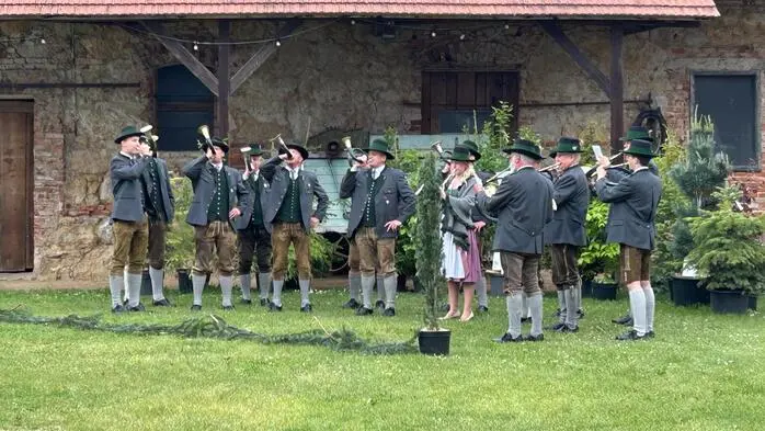 Die Knittelfelder Jagdhornbläser erspielten sich das Leistungsabzeichen in Gold