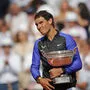 Rafal Nadal mit seinem Pokal