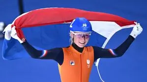 Marijke Groenewoud holte erst Gold, dann folgte der Hochzeitsantrag