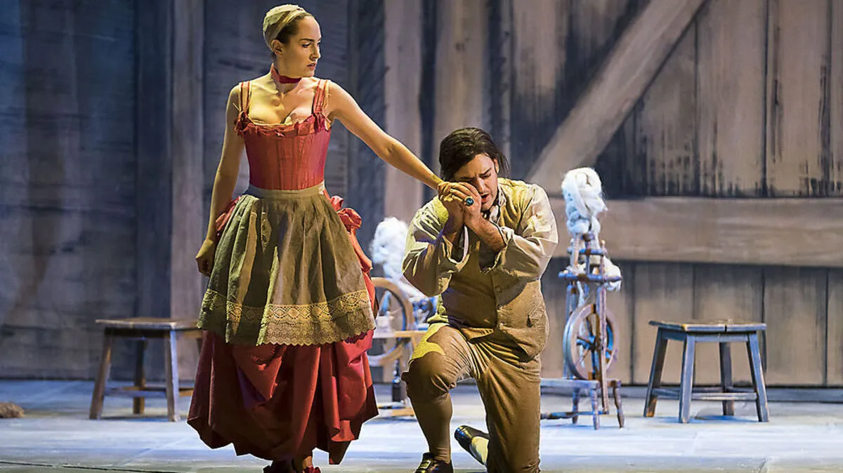 Kim Lillian-Strebel und Ilker Aceryürek im Grazer Wiederbelebungsversuch für  "Martha"