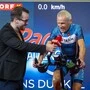 Ulrich Mattersberger zusammen mit ORF-Sportreporter Andreas Daniel Onea bei der „Licht ins Dunkel“-Challenge.