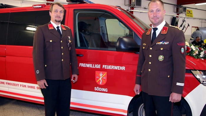 Die Freiwillige Feuerwehr Söding (Gemeinde Söding-St. Johann) unter HBI Christian Reinisch und OBI Oliver Zichtl-Khuri lud am vergangenen Sonntag zu einem Frühschoppen, verbunden mit einer Fahrzeugsegnung.