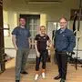 Die beiden Präsidenten Christof Oster und Jacob Kysela mit Jenny Vollmann (Regionalentwicklerin der Sportunion Steiermark)