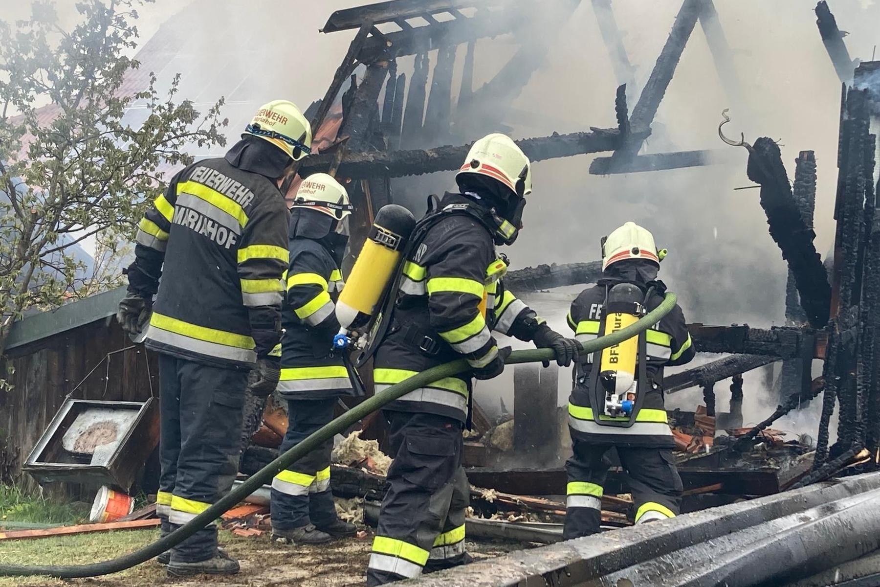 Neumarkt-St. Georgen: Brandermittler hat Ursache für Feuer in Tischlerwerkstätte herausgefunden