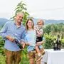 Das Weingut Maltschnig mit Christoph, Christina, Sohn Matthias und Tochter Mia (hier nicht am Bild) Maltschnig wurde gleich dreifach ausgezeichnet (Archivfoto)