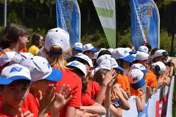 Die jungen Sicherheitsexperten waren mit Feuereifer dabei.