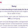 Ein Screenshot zeigt die Probleme beim Internetbanking der BKS Bank | Lange war diese Meldung auf der Banking-Webseite der BKS Bank zu lesen