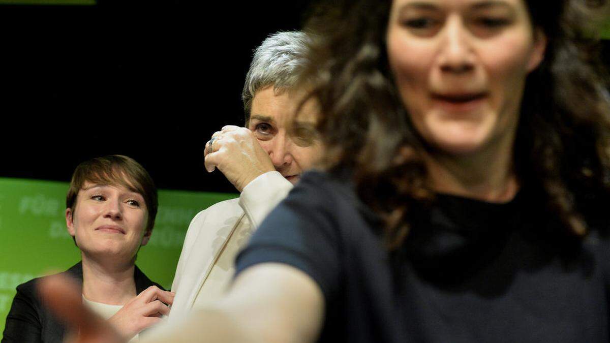 Sigi Maurer, Ulrike Lunacek und Ingrid Felipe