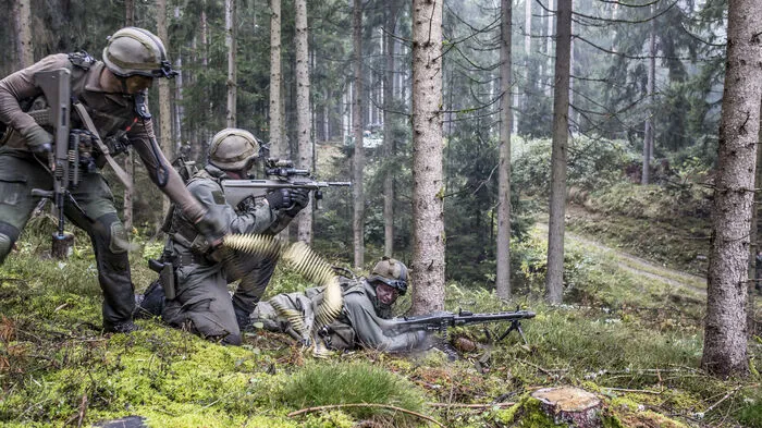 Klicken Sie sich durch die Bilder von der Übung des Jägerbataillons