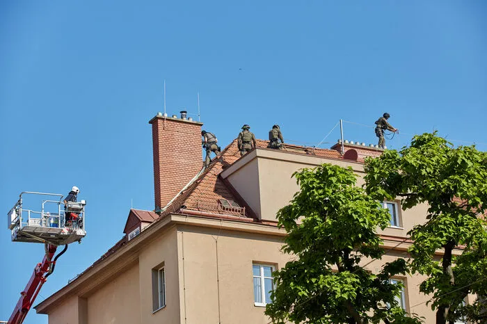 Es kam zu einer Großeinsatz von Polizei und Feuerwehr.
