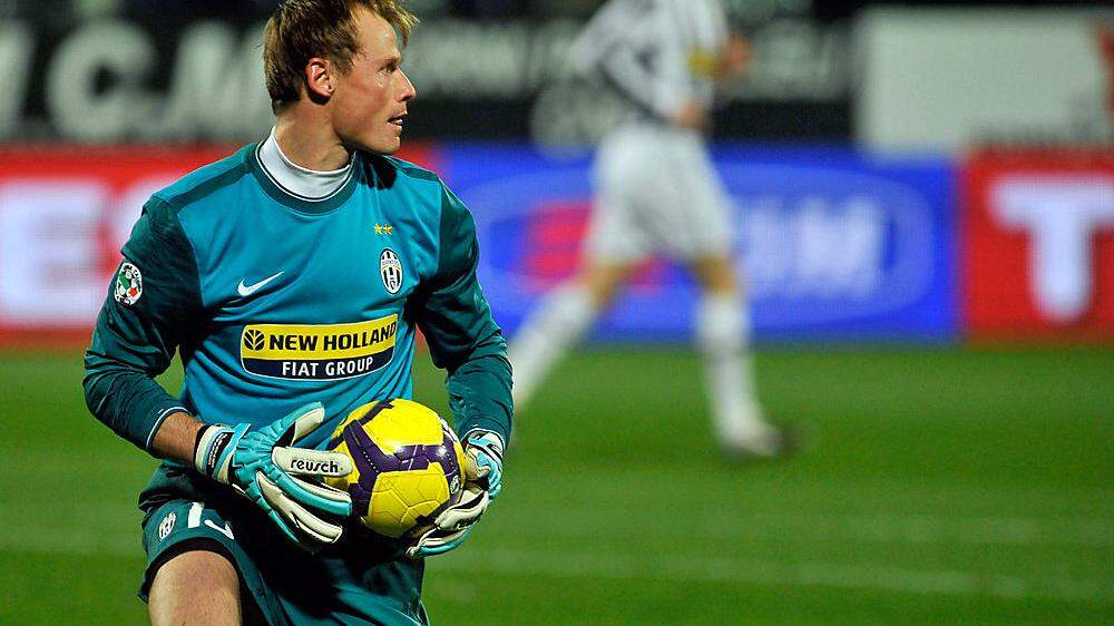 Alexander Manninger 2010 im Dress von Juventus Turin