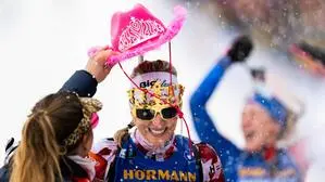 Lisa Hauser wurde zum Abschied gefeiert