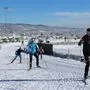Derzeit wird in der Alpen Arena gesportelt