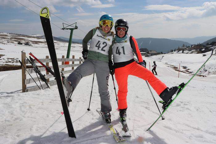 Vor Kurzem fand am Falkert das Kärntner Musikanten-Skirennen statt