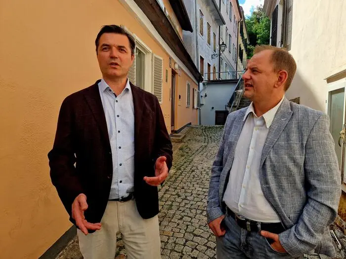 Markus Bauer (links) und Thomas Vlk starteten die Initiative  