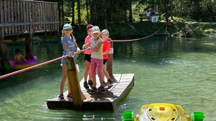 Action und Abkühlung im Wasserspielpark Sankt Gallen