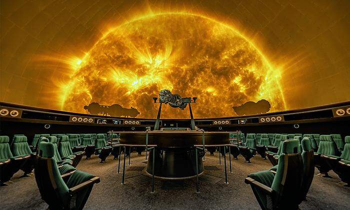 Im Planetarium Klagenfurt gehen Sie dorthin, wo noch nie ein Mensch zuvor gewesen ist