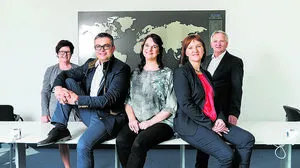 Josef und Brigitte Ortner gründeten den Betrieb: Die nächste Generation: Katharina Ortner, Stefanie Rud, Hannes Knes