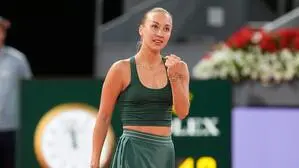 Anastasia Potapova steht in Rom in Runde drei