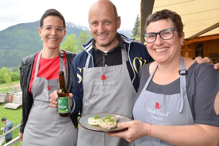 Marianne Daberer, Herwig Ertl, Ingeborg Daberer (Gasthof Grünwald)