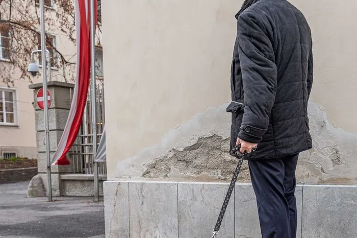 Christian Weniger spazierte mit seiner Paula durch die kurze Gasse, die aber reich an Geschichte ist...