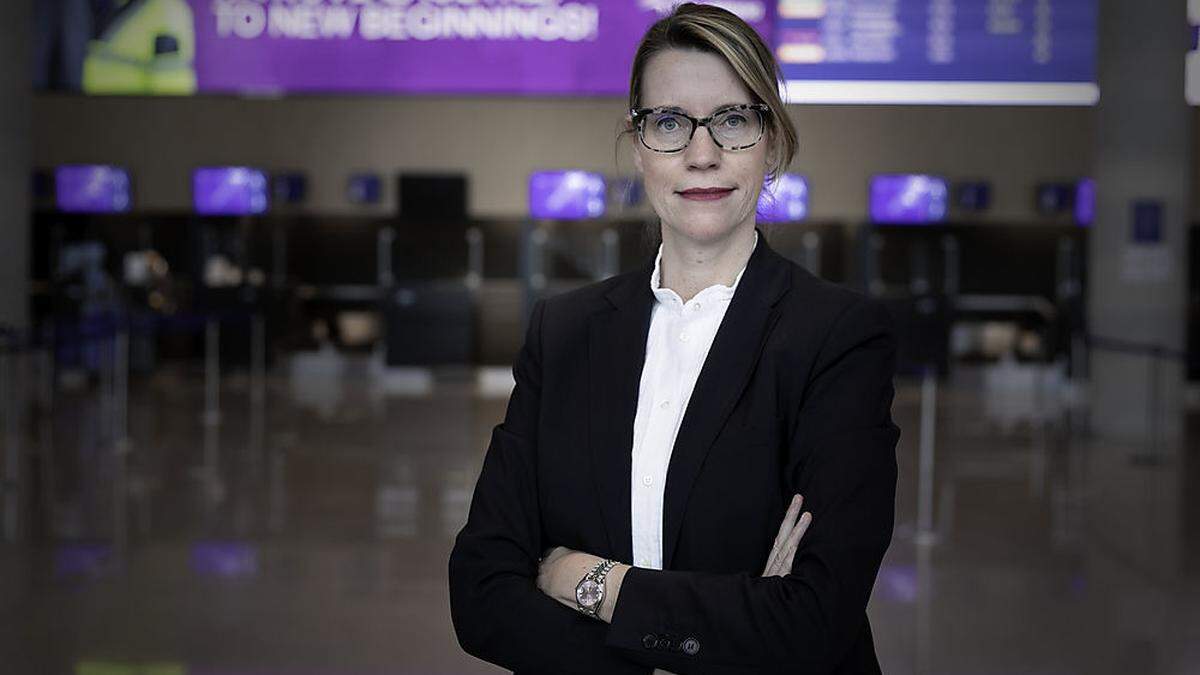 Flughafen-Direktorin Babette Stapel