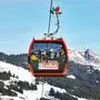 SAALBACH,AUSTRIA,24.JAN.25 - ALPINE SKIING - FIS Alpine World Ski Championships Saalbach 2025, preview, snow control. Image shows a gondola.
Photo: GEPA pictures/ Matthias Hauer