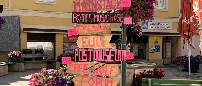Das Rostfest gibt es in Eisenerz bis Samstag quasi in alle Richtungen