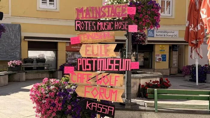 Das Rostfest gibt es in Eisenerz bis Samstag quasi in alle Richtungen