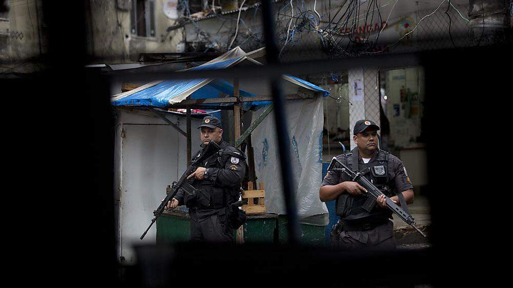 Eine Touristin wurde in Rio von der Polizei getötet 