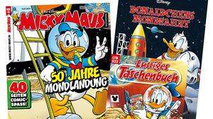 Enten auf dem Mond! Die Ducks feiern 50 Jahre Mondlandung