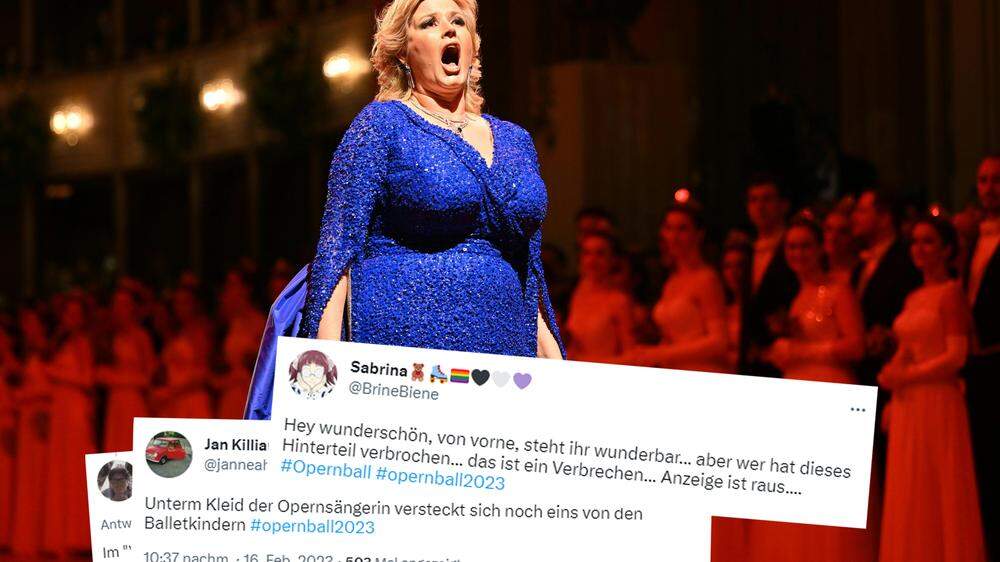 Das Kleid von Opernsängerin Camilla Nylund hat bei einigen Twitter-Userinnen und -Usern für Redebedarf gesorgt