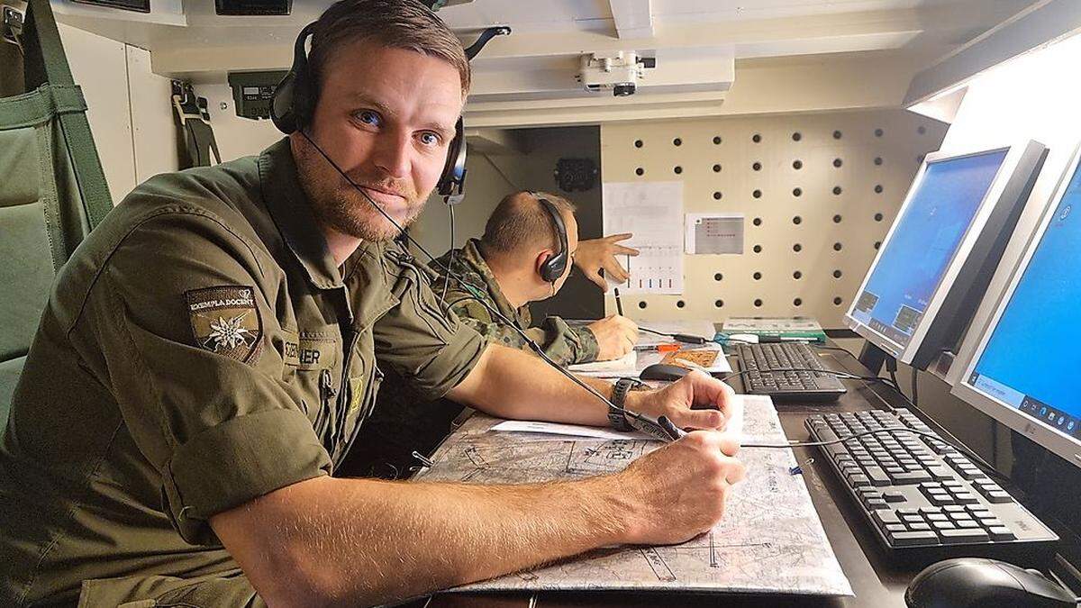 Maximilian Steingassner absolviert in Hamburg gerade einen Generalstabslehrgang