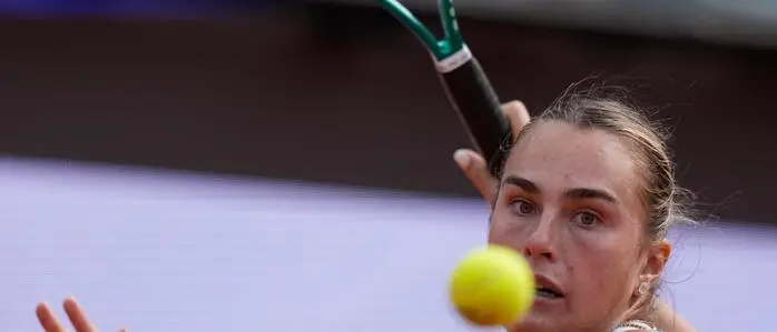 Die Weltranglistenerste Aryna Sabalenka