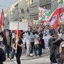 Auch in Wien wurde für Freiheit und gegen den Kopftuchzwang  im Iran protestiert 