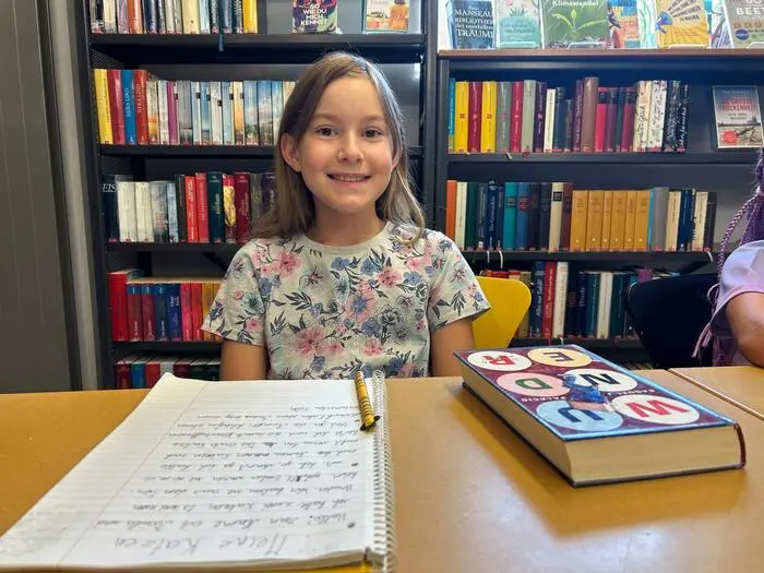 Die 10-Jährige Maila Haindl aus Untergralla schrieb über ihre Katzen