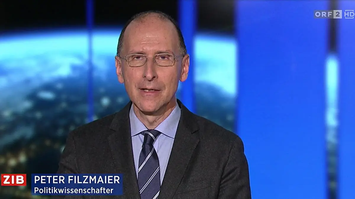 Politologe Peter Filzmaier nahm sich in der ZiB2 am Sonntag kein Blatt vor den Mund