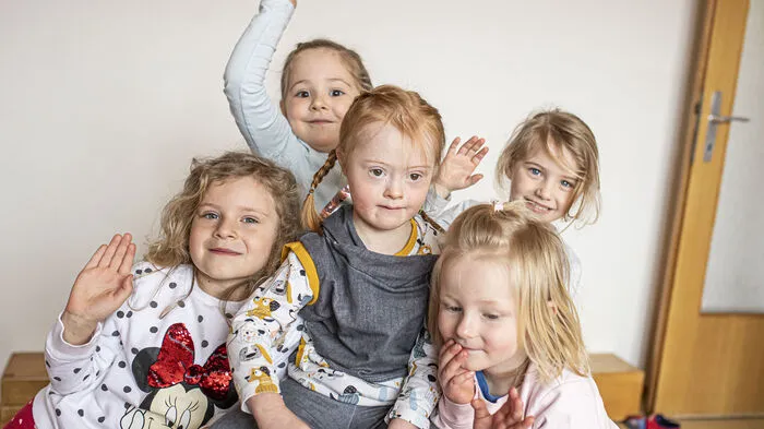 Im Antonius Kindergarten in Feldkirchen ist Justina gut aufgehoben und fühlt sich richtig wohl