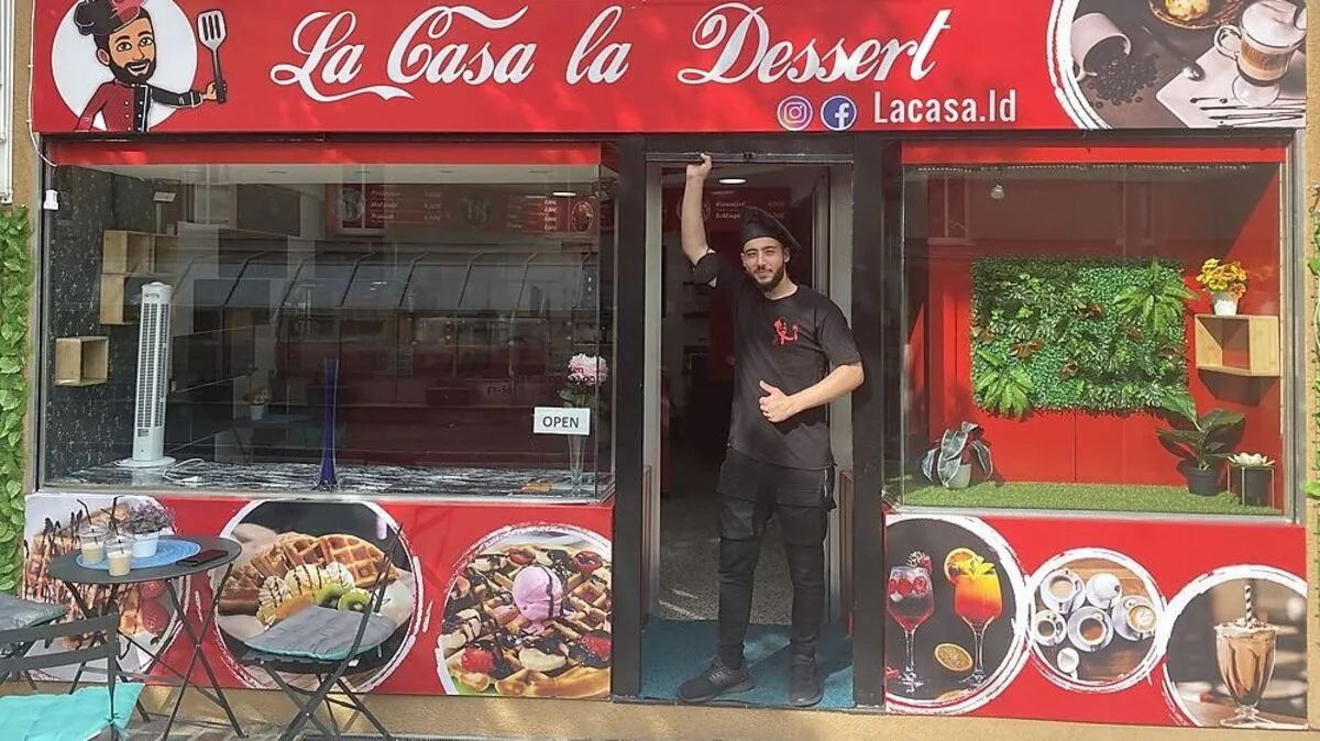 Bei La Casa la Dessert gibt es unter anderem selbstgemachte Waffeln und Cocktails