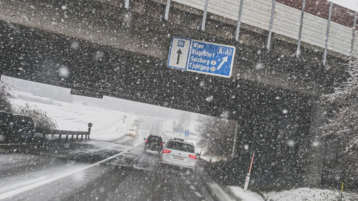 Achtung im Straßenverkehr!